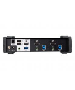 מתג 2 יציאות USB 3.0 4K HDMI KVMP עם מצב מיקסר אודיו ATEN CS1822 (3)