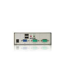 מתג KVM USB עם שני יציאות USBאודיו ATEN CS72U (2)