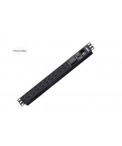 מתג PDU בסיסי 1U עם הגנת נחשול ATEN PE0210S (2)