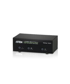 מתג VGAשמע בעל 2 יציאות ATEN VS0201 (2)