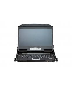 מתג בעל 4 יציאות USB KVM LCD מסוג Multi-View USB HDMI עם מצבי תצוגה ATEN CL3884NW (2)