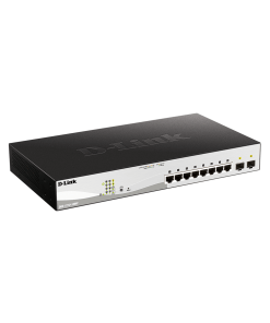 מתג מנוהל WEB די-לינק עם 10 פורטים תומך D-Link DGS-1210-10MP PoE