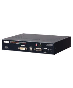 מתג משדר DVI-D Dual-Link KVM מעל IP עם SFP כפול ברזולוצייה 2K חיבור אוטומטית למשדר ATEN KE6920T (1)