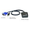 ערכת IT למחשב נייד USB KVM מגוון חיבורים ATEN CV211CP (2)