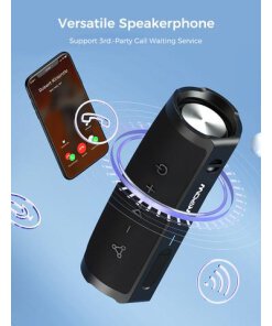 רמקול בלוטוס נגד מים סאונד נקי וחזק עם אפשרות הצמדה MPOW SoundHot R9 24W IPX7 BT5