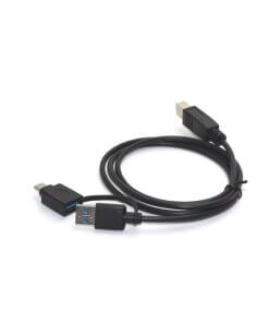 תחנת עגינה לתצוגה כפולה חיבור USB3.0 מסוג AC בצבע שחור Gold Touch UDS-2H (1)