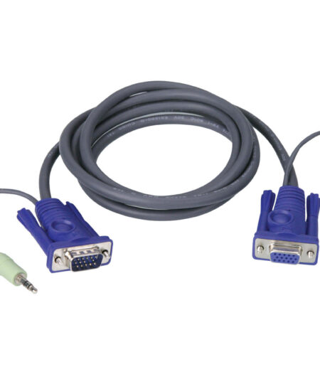 כבל VGA עם אודיו באורך 1.8 מטר ATEN 2L-2402A