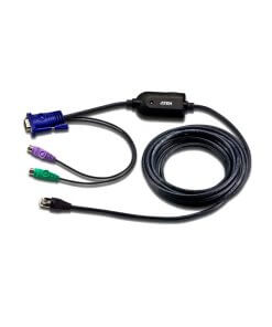 כבל מתאם PS2 VGA KVM באורך 4.5 מטר ATEN KA7920