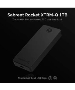 כונן חיצוני SSD בנפח 1TB במהירויות גבוהות Sabrent SB-XTMQ-1TB XTRM 1TB USB 3.2 Thunderbolt 3 SSD (2)