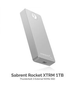 כונן חיצוני SSD בנפח 1TB במהירויות גבוהות Sabrent SB-XTRM-1TB XTRM 1TB Thunderbolt 3 SSD (1)
