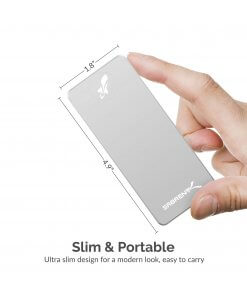 כונן חיצוני SSD בנפח 256GB במהירויות גבוהות Sabrent SB-256-PRO SB 3.2 External Aluminum SSD (4)