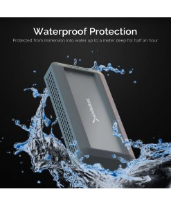 כונן חיצוני SSD בנפח 2TB במהירויות גבוהות עמיד במים Sabrent SB-2TB-NAWP USB3.2 10Gbs External Aluminum Water Proof (1)