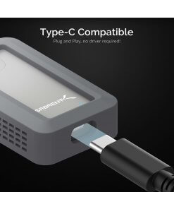 כונן חיצוני SSD בנפח 2TB במהירויות גבוהות עמיד במים Sabrent SB-2TB-NAWP USB3.2 10Gbs External Aluminum Water Proof (2)