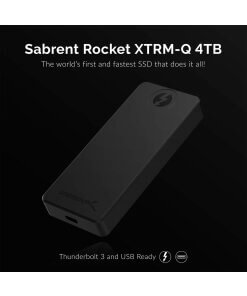 כונן חיצוני SSD בנפח 4TB במהירויות גבוהות Sabrent SB-XTMQ-4TB XTRM 4TB USB 3.2 Thunderbolt 3 SSD (2)