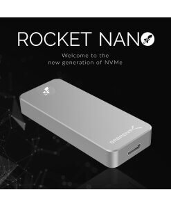 כונן חיצוני SSD בנפח 512GB במהירויות גבוהות Sabrent SB-512-NANO Rocket Nano External Aluminum SSD (4)