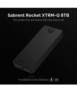 כונן חיצוני SSD בנפח 8TB במהירויות גבוהות Sabrent SB-XTMQ-8TB XTRM 8TB USB 3.2 Thunderbolt 3 SSD (3)