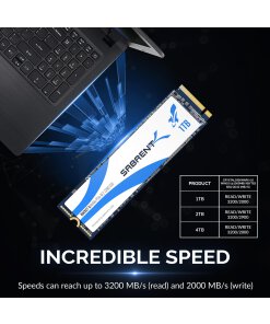 כונן פנימי SSD בנפח 1TB במהירויות גבוהות Sabrent SB-RKTQ-1TB NVMe PCIe M.2 2280 (4)