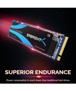 כונן פנימי SSD בנפח 1TB במהירויות גבוהות Sabrent SB-ROCKET-1TB NVMe PCIe M.2 2280 Internal SSD Solid State Drive (2)