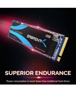כונן פנימי SSD בנפח 256GB במהירויות גבוהות Sabrent SB-ROCKET-256 NVMe PCIe M.2 2280 Internal SSD Solid State Drive (4)