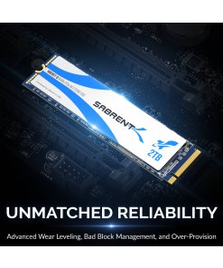 כונן פנימי SSD בנפח 2TB במהירויות גבוהות Sabrent SB-RKTQ-2TB NVMe PCIe M.2 2280 (5)