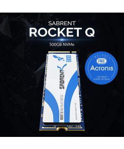 כונן פנימי SSD בנפח 500GB במהירויות גבוהות Sabrent SB-RKTQ-500 NVMe PCIe M.2 2280 כונן SSD (1)