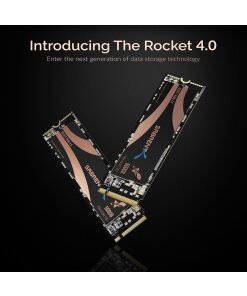 כונן פנימי SSD בנפח 500GB כולל קירור Sabrent SB-ROCKET-NVMe4-HTSK-500 Nvme PCIe 4.0 M.2 2280 Internal SSD (5)