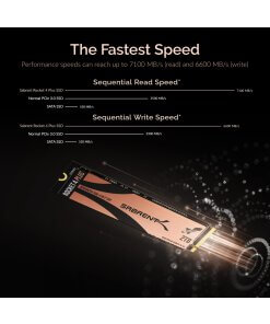 כונן פנימי SSD ניהול צריכת חשמל Sabrent SB-RKT4P-2TB 2TB Rocket 4 PLUS NVMe 4.0 Gen4 PCIe M (3)