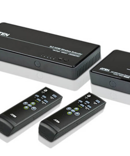 מאריך אלחוטי HDMI 5X2 ברזולוציה 1080P עד 30 מטר ATEN VE829 (1)