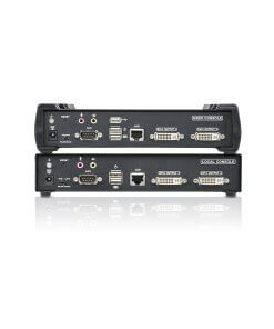 מאריך ומרחיב USB DVI-I תצוגה כפולה KVM כולל IP איכות וידאו גבוהה ATEN KE6940 (1)