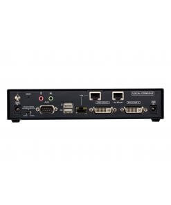 מאריך משדר KVM DVI-I כפול משדר IP עם גישה לאינטרנט ATEN KE6940AiT (2)