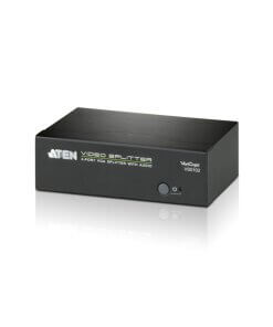 מפצל VGAאודיו 2 יציאות תומך ברוחב פס של עד 450MHz תומך בשמע סטריאו ATEN VS0102 (2)
