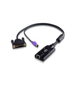 מתאם SUN Legacy KVM תומך ברזולוציה 1600X1200 שליטה בכל סוגי המחשבים ATEN KA7130