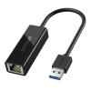 מתאם USB 3.0 זכר ל RJ-45 נקבה אורך הכבל 10 סמ יוגרין UGREEN 20256 (1)