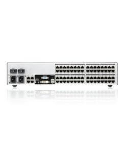 מתג Multi-Interface Cat 5 KVM כולל 1-מקומי4-מרחוק גישה 64-יציאות עם IP ומעבד גרפי ATEN KN4164V (1)