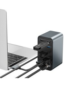 תחנת עגינה כולל 15 ב -1 חיבור USB-C מגוון רחב של חיבורים BlitzWolf BW-TH14 (5)