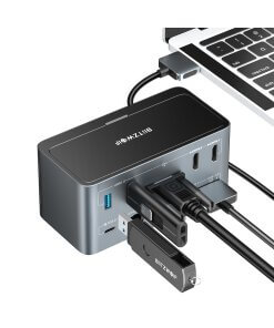 תחנת עגינה כולל 18 ב -1 חיבור USB-C מגוון רחב של חיבורים BlitzWolf BW-TH13 (4)