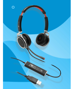 אוזניה + מיקרופון כולל תחנת עגינה באיכות HD בצבע שחור VT VTX200-B USB