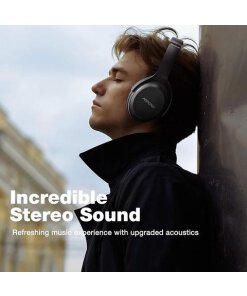 אוזניות בלוטוס עם מיקרופון כפול ומסנן רעשים אקטיבי Mpow BH427A H12 IPO Bluetooth Headphones Hybrid ANC