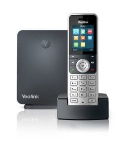 טלפון IP אלחוטי Bluetooth כולל סינון רעשים איכות קול בעל וביצועים גבוהים Yealink W53H (3)