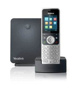 טלפון IP אלחוטי Bluetooth כולל סינון רעשים איכות קול בעל וביצועים גבוהים Yealink W53H (3)