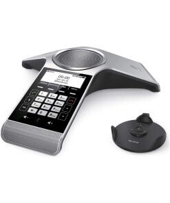 טלפון IP אלחוטי Bluetooth מגע טאץ' ואפשרות לועידות כולל סינון רעשים איכות קול בעל וביצועים גבוהים Yealink CP930W (1)