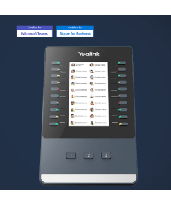 טלפון IP צג גדול 4.3 אינץ' כולל הרחבת מסך בצבע Yealink EXP50 (2)