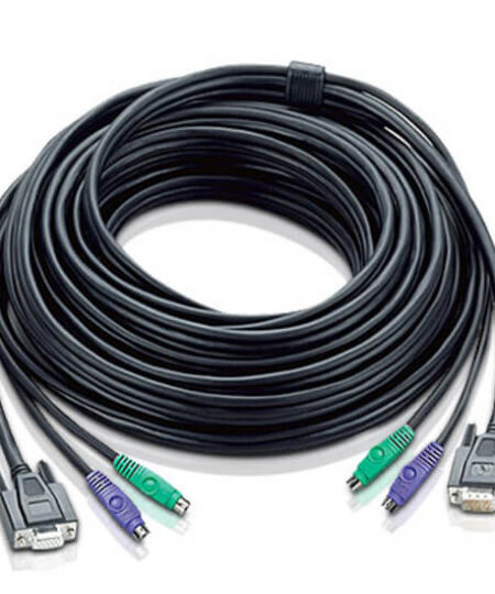 כבל PS2 KVM באורך של 10 מטר ATEN 2L-1010P.