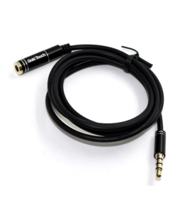 מאריך כבל שמע באורך 1 מטר Gold Touch E-PL-EX-1.