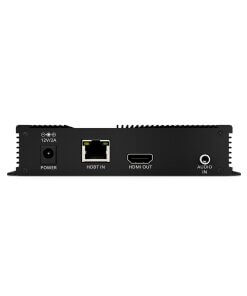 מרחיק HDMI + 4xUSB2.0 בטכנולוגיית HDBaseT על גבי כבל רשת תומך ברזולוצייה 4K@60HZ עד 40 מטר Solutions MS-210U4P (1)