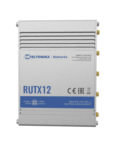 נתב תעשייתי תואם LTE CAT 6 לא מנוהל TELTONIKA RUTX12 (1)