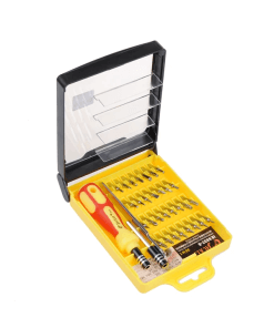 סט מברגים 32 חלקים כולל 30 ראשי הברגה ידית מגנטית ופינצטה JK-6032D (1)