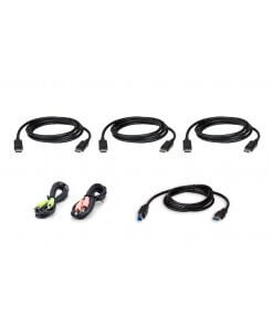 ערכת כבלים KVM מסוג DisplayPort מסוג DisplayPort באורך 1.8 מטר ATEN 2L-7D02UDPX6