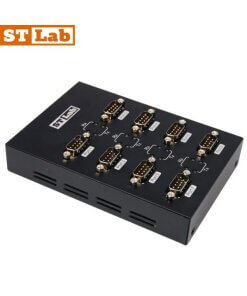 מתאם USB ל 8 יציאות RS232 כולל כבל נתונים ST-LAB | U-620 | 8Port