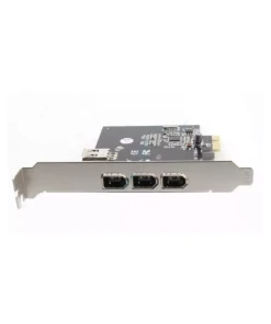 כרטיס גרפי תומך יציאה כפולה ל 3 מסכים Gold Touch SU-PCIE-1394 Card 3 1Ports Fire Wire (3)